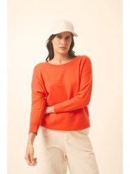 Just Cashmere Kaszmirowy sweter "Rebecca" w kolorze pomarańczowym rozmiar: L. Pomarańczowe swetry klasyczne damskie Just Cashmere, l, z kaszmiru, bez kołnierzyka. Za 500.38 zł.