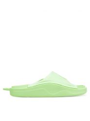 Adidas by Stella McCartney Klapki Slide JI1217 Żółty. Żółte kalosze damskie adidas by Stella McCartney, bez wzorów, z materiału. Za 249.99 zł.