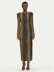 NORMA KAMALI Sukienka codzienna KK4243PLC27302 Brązowy Slim Fit. Brązowe sukienki damskie NORMA KAMALI, na co dzień, l, bez wzorów, z syntetyku, bez kołnierzyka, bez ramiączek, proste. Za 1,249.00 zł.