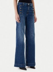 ViCOLO Jeansy DF5076 Niebieski Wide Leg. Niebieskie jeansy damskie ViCOLO. Za 619.99 zł.