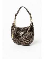 Anna Morellini Skórzana torebka "Crocifissa" w kolorze czarno-beżowym - 29 x 23 x 10 cm rozmiar: onesize. Brązowe torebki klasyczne damskie Anna Morellini, bez wzorów, z materiału, bez dodatków. Za 217.99 zł.