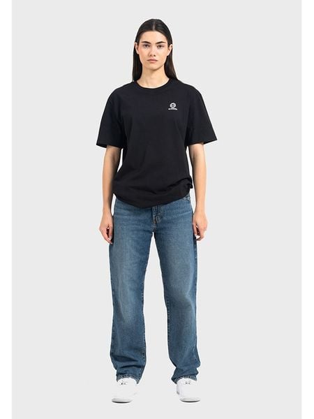 OLDSKULL Koszulka w kolorze czarnym rozmiar: XL. Czarne bluzki damskie OLDSKULL, xl, bez wzorów, z bawełny, bez kołnierzyka, bez ramiączek. Za 91.77 zł.