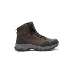 Buty trekkingowe Trespass Stride. Brązowe buty trekkingowe męskie Trespass, z gumy, bez zapięcia. Za 572.99 zł.