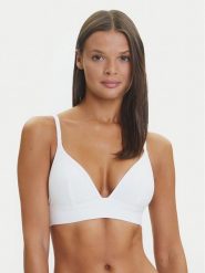 Hunkemöller Biustonosz braletka 302037 Biały. Białe biustonosze Hunkemöller, bez wzorów, z bawełny. Za 89.99 zł.