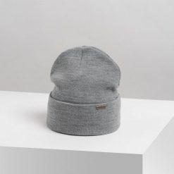 Smerfetka czapka damska zimowa Brødrene cz26 j. szara 1010690. Szare czapki zimowe damskie . Za 45.00 zł.