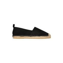 Płócienne espadryle damskie Superdry. Czarne espadryle damskie Superdry., bez wzorów, z koronki, bez obcasa. Za 258.25 zł.