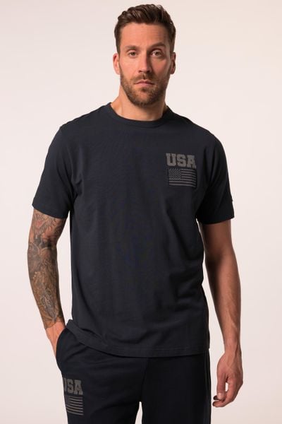 Męski T-shirt Iron Anvil FLEXNAMIC® fitness do rozm. 7 XL. Niebieskie t-shirty męskie JAY-PI, m, bez wzorów, z bawełny, bez kołnierzyka. Za 121.99 zł.