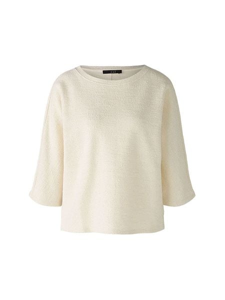 Oui Bluza w kolorze kremowym rozmiar: 42. Brązowe bluzy bez kaptura damskie Oui. Za 126.45 zł.