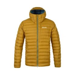 Kurtka z kapturem Rafiki Project. Żółte kurtki męskie Rafiki, bez wzorów, z puchu, sportowe, z kapturem. W wyprzedaży za 1,039.10 zł.