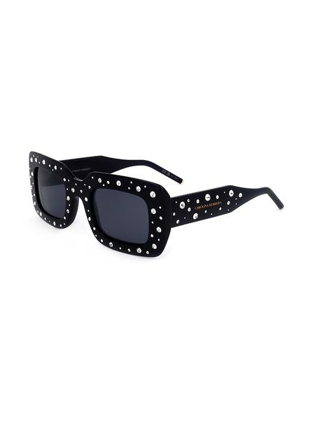Carolina Herrera Damskie okulary przeciwsłoneczne w kolorze czarno-granatowym rozmiar: 50. Czarne okulary przeciwsłoneczne damskie carolina herrera. Za 283.22 zł.