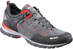 Buty turystyczne męskie Meindl Ontario Gore-Tex. Czerwone buty trekkingowe męskie MEINDL, z gore-texu, bez zapięcia, trekkingowe, gore-tex. Za 819.49 zł.