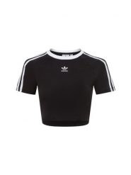Adidas Originals Koszulka Kobiety Bawełna czarny, L. Czarne t-shirty damskie adidas Originals, l, bez wzorów, z bawełny, bez kołnierzyka. Za 159.95 zł.