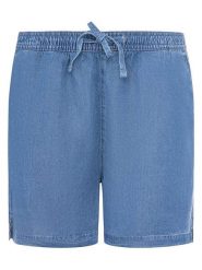 Zwillingsherz Szorty w kolorze niebieskim rozmiar: L/XL. Niebieskie szorty damskie Zwillingsherz, bez wzorów, z lyocellu. Za 159.96 zł.