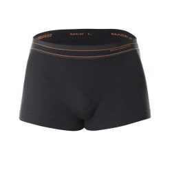 Bokserki z wełną merino męskie Brubeck ACTIVE WOOL. Niebieskie bokserki męskie Brubeck, bez wzorów, z elastanu. Za 66.99 zł.