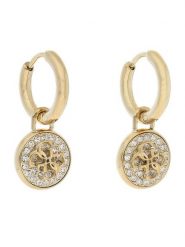 Guess Kolczyki Dreaming Guess JUBE03 131JW Żółte złoto. Żółte kolczyki damskie Guess, złote. Za 189.99 zł.