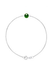 Pearl Addict Srebrna bransoletka z perłą rozmiar: onesize. Szare bransoletki damskie Pearl Addict, srebrne. Za 130.99 zł.