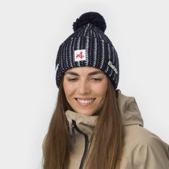 Czapka Eisbar Ronda Pompon MÜ SA. Białe czapki męskie Eisbar, z wełny. Za 221.04 zł.