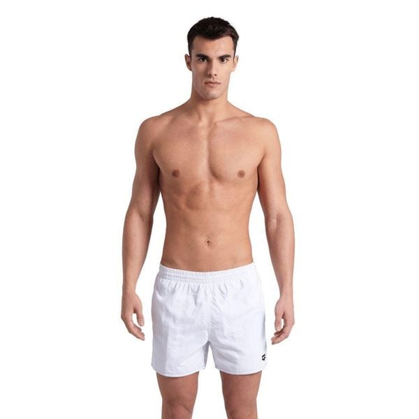 Szorty męskie kąpielówki spodenki kąpielowe na basen plażę Arena Bywayx. Białe kąpielówki męskie Arena, m, bez wzorów, do pływania. Za 89.99 zł.