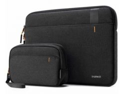 Inateck LB01011 33 cm (13") Futerał Czarny. Czarne walizki no name, bez wzorów. Za 148.99 zł.