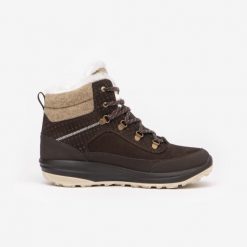 Second Life - Buty turystyczne damskie Quechua NH900 skóra... - Stan Doskonały. Brązowe obuwie trekkingowe damskie QUECHUA, na jesień. Za 237.99 zł.