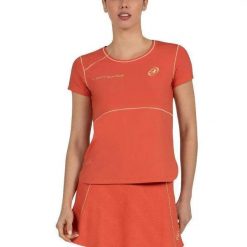 T-shirt Bullpadel Delfi 26v Woman. Żółte t-shirty damskie bullpadel, s, bez wzorów, z jersey, bez kołnierzyka. Za 209.45 zł.