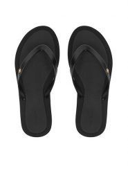 Tory Burch Japonki 162307 Czarny. Czarne klapki damskie Tory Burch, bez wzorów, z syntetyku, bez obcasa. Za 484.99 zł.