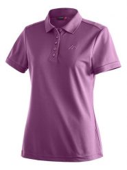 Maier Sports Funkcyjna koszulka polo "Ulrike" w kolorze fioletowym rozmiar: 42. Różowe bluzki sportowe damskie Maier Sports, z materiału, bez kołnierzyka, bez ramiączek. Za 104.89 zł.