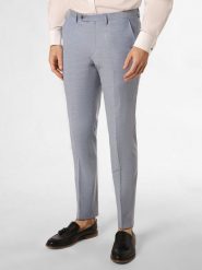 Roy Robson Spodnie - Marlane Mężczyźni Modern Fit wiskoza niebieski, 27. Niebieskie spodnie materiałowe męskie Roy Robson, bez wzorów, z wiskozy. Za 649.95 zł.