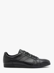 Czarne casualowe półbuty ELLIOTT. Czarne buty wizytowe męskie Ryłko, z materiału, bez zapięcia. Za 479.99 zł.