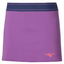 Damskie spódnico-spodenki Mizuno Wos. Czerwone szorty damskie Mizuno, bez wzorów, eleganckie. Za 189.50 zł.