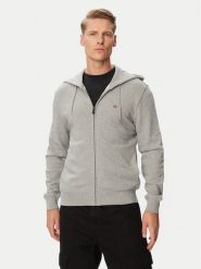 Napapijri Bluza Balis Fzh NP0A4HHV Szary Regular Fit. Szare bluzy bez kaptura męskie Napapijri, m, z bawełny. Za 422.99 zł.