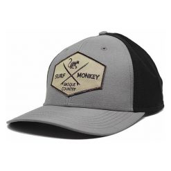 Czapka sportowa - Dry-Tech - Wodoodporna / Dorośli (Szary). Szare czapki męskie SURF MONKEY, bez wzorów. Za 179.95 zł.