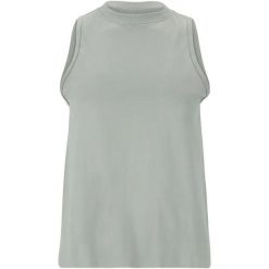 Damski oversize top Athlecia Laimeia. Szare topy damskie Athlecia, bez wzorów, bez kołnierzyka. Za 147.00 zł.