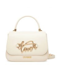LOVE MOSCHINO Torebka JC4268PP0MKG0110 Écru. Torebki klasyczne damskie Love Moschino, bez wzorów, ze skóry, bez dodatków. Za 589.99 zł.