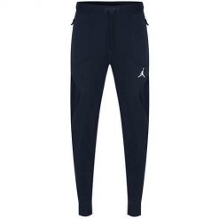 Spodnie sportowe męskie Nike Jordan. Niebieskie spodnie sportowe męskie Nike, z bawełny. Za 306.20 zł.