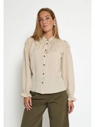 Peppercorn Bluzka "Lina" w kolorze beżowym rozmiar: 38. Brązowe bluzki damskie Peppercorn, bez wzorów, bez kołnierzyka, bez ramiączek. Za 229.95 zł.