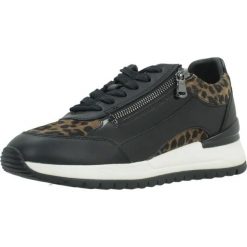 Buty GEOX D6600A 08521 Czarny. Czarne obuwie trekkingowe damskie Geox. Za 579.99 zł.