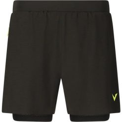 Szorty Virtus Ado. Czarne szorty męskie VIRTUS, bez kołnierzyka. Za 237.00 zł.