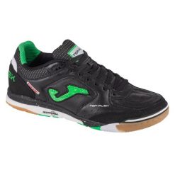 Męskie Skórzane Halowe Buty Piłkarskie Top Flex Rebound 25. Czarne obuwie do biegania damskie Joma. Za 404.99 zł.