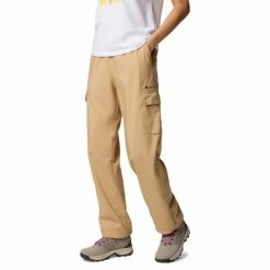 Spodnie trekkingowe damskie z filtrem UV Columbia Skien Valley Pant. Brązowe spodnie dresowe damskie Columbia, l, bez wzorów. Za 351.99 zł.