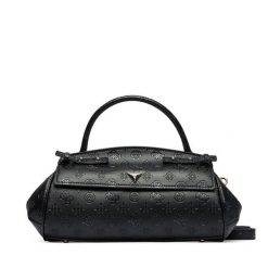 Torebka Guess. Czarne torebki klasyczne damskie Guess, z aplikacjami, bez dodatków. Za 584.99 zł.