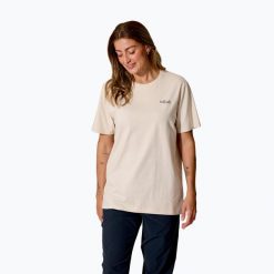 Koszulka damska Rab Stance Cirque Tee. Brązowe t-shirty damskie RAB, m, bez wzorów, z bawełny, bez ramiączek. Za 159.99 zł.