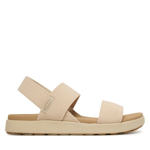 Sandały Keen. Brązowe sandały damskie Keen, bez wzorów, bez obcasa, na płaskiej podeszwie. Za 379.99 zł.