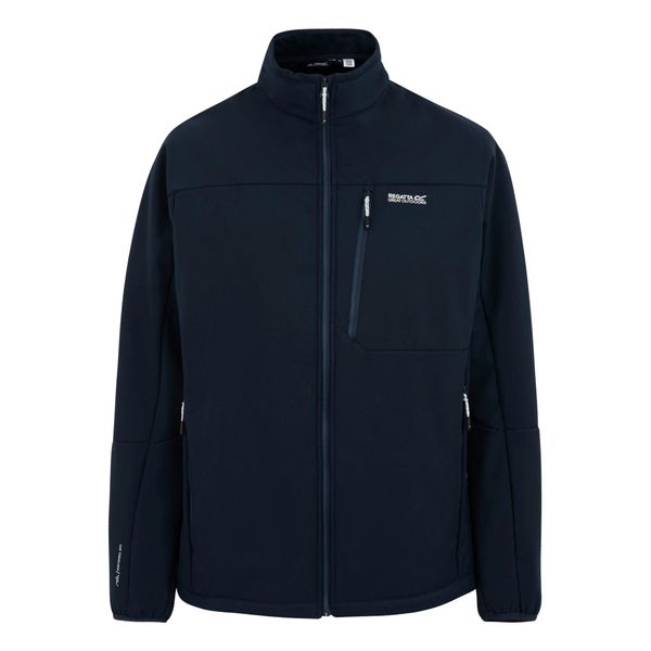 Męska Kurtka Soft Shell Mountdale. Niebieskie kurtki męskie Regatta, m, bez wzorów, sportowe, bez kaptura. Za 165.99 zł.