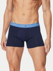 Tommy Hilfiger Komplet bokserek UM0UM03890 Granatowy. Niebieskie bokserki męskie Tommy Hilfiger, bez wzorów, z bawełny. Za 169.99 zł.