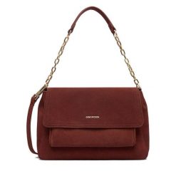 Torebka GINO ROSSI. Czerwone torebki klasyczne damskie Gino Rossi, bez wzorów, bez dodatków. Za 399.99 zł.