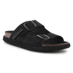 Klapki D.Franklin Vibe Sandals Buckle DFSH407001-BLAC czarne. Czarne klapki i japonki męskie . Za 408.30 zł.