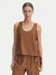 Marella Top Umico 2613161024 Brązowy Regular Fit. Brązowe topy damskie Marella, bez wzorów, z wiskozy, bez kołnierzyka. Za 529.99 zł.