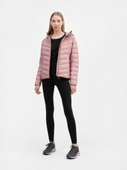 4F Legginsy dzianinowe damskie M. Czarne legginsy damskie 4f, m, bez wzorów, z dzianiny. W wyprzedaży za 99.99 zł.