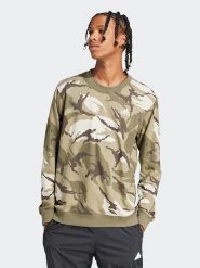 Adidas Bluza w kolorze khaki rozmiar: 48. Brązowe bluzy bez kaptura męskie Adidas. Za 131.74 zł.